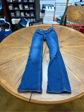 Women’s Blue Denim Flared Jeans
